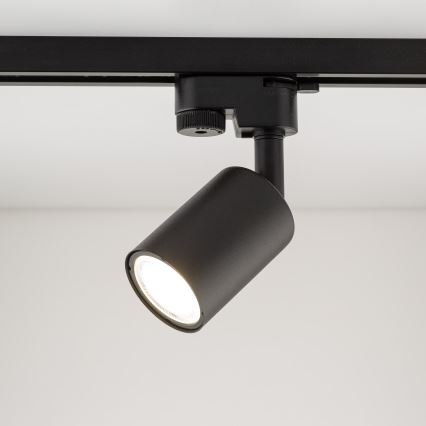 Starmetis 1 fāzes sliežu sistēmai TOP 1xGU10/10W/230V melna
