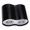 Starmetis TUBA 2xGU10/50W/230V melna