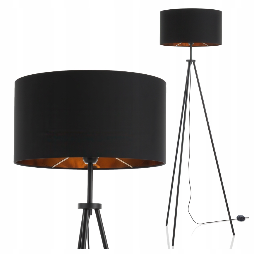 Stāvlampa 1xE27/40W/230V melna