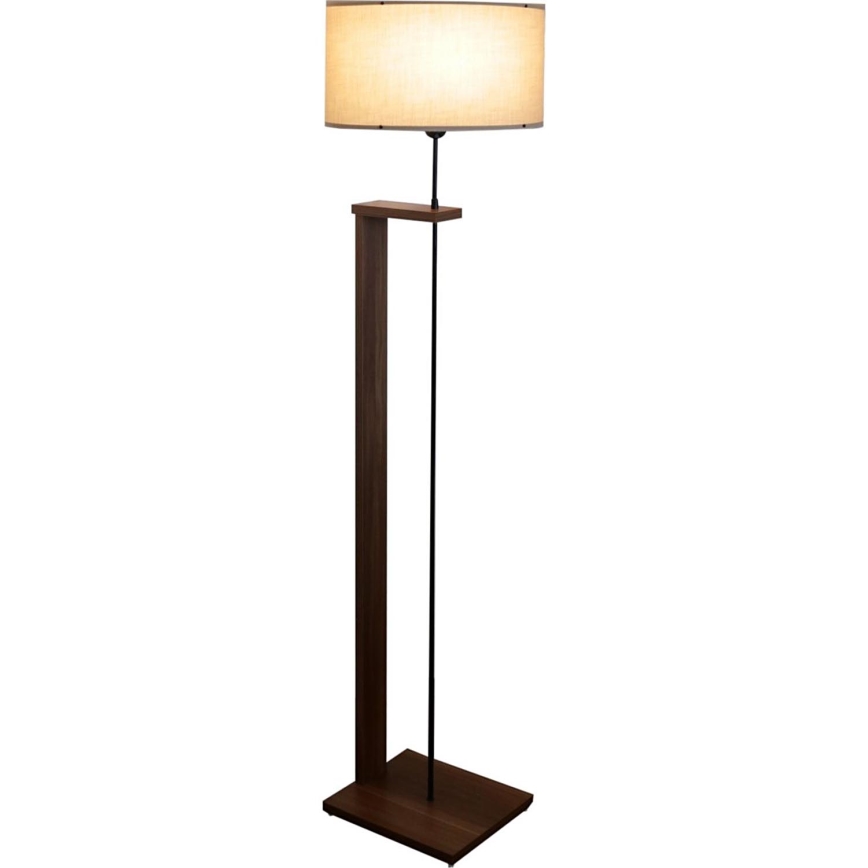 Stāvlampa AYD 1xE27/40W/230V bēša/brūna