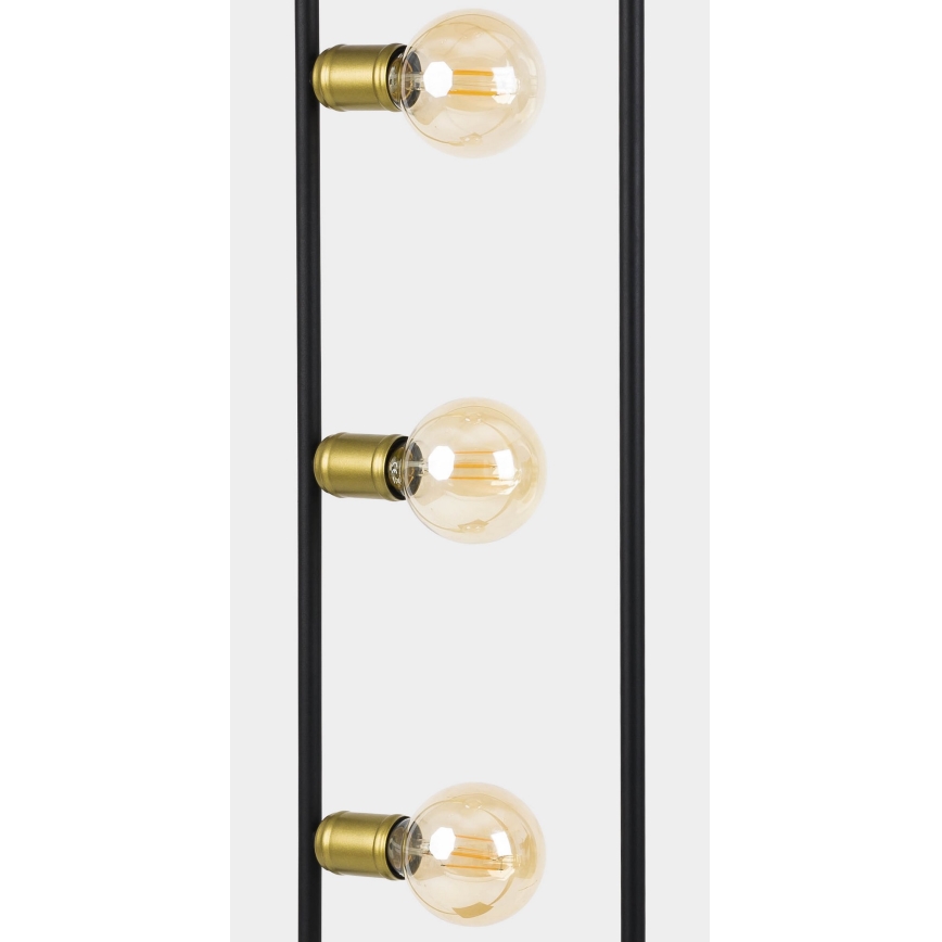 Stāvlampa HYDRIA 3xE27/60W/230V melna