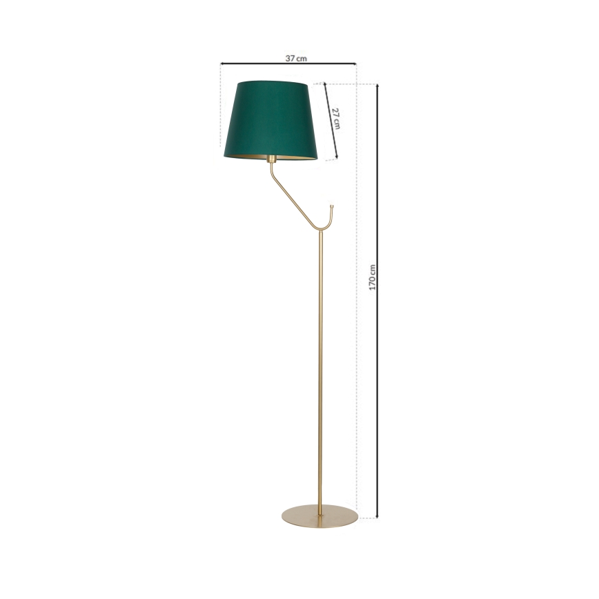 Stāvlampa VICTORIA 1xE27/60W/230V zaļš