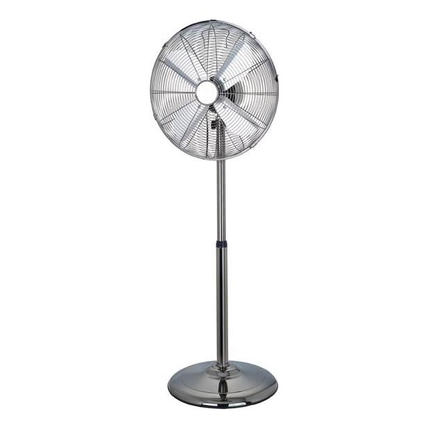 Stāvošais ventilators 50 W/230 V, Ø 40 cm, nerūsējošā tērauda korpuss