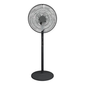 Stāvošais ventilators VIENTO-R 40W/230V melns + tālvadība