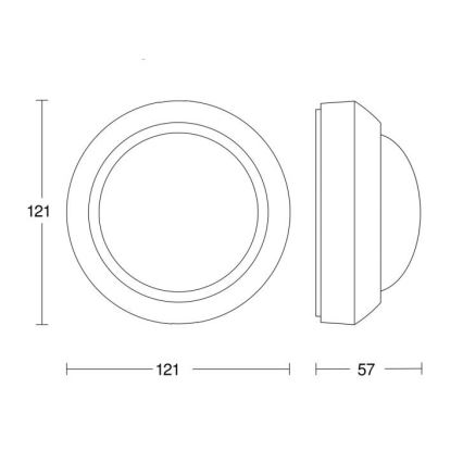 STEINEL 006532 - Kustību sensors   IS360-3 balts