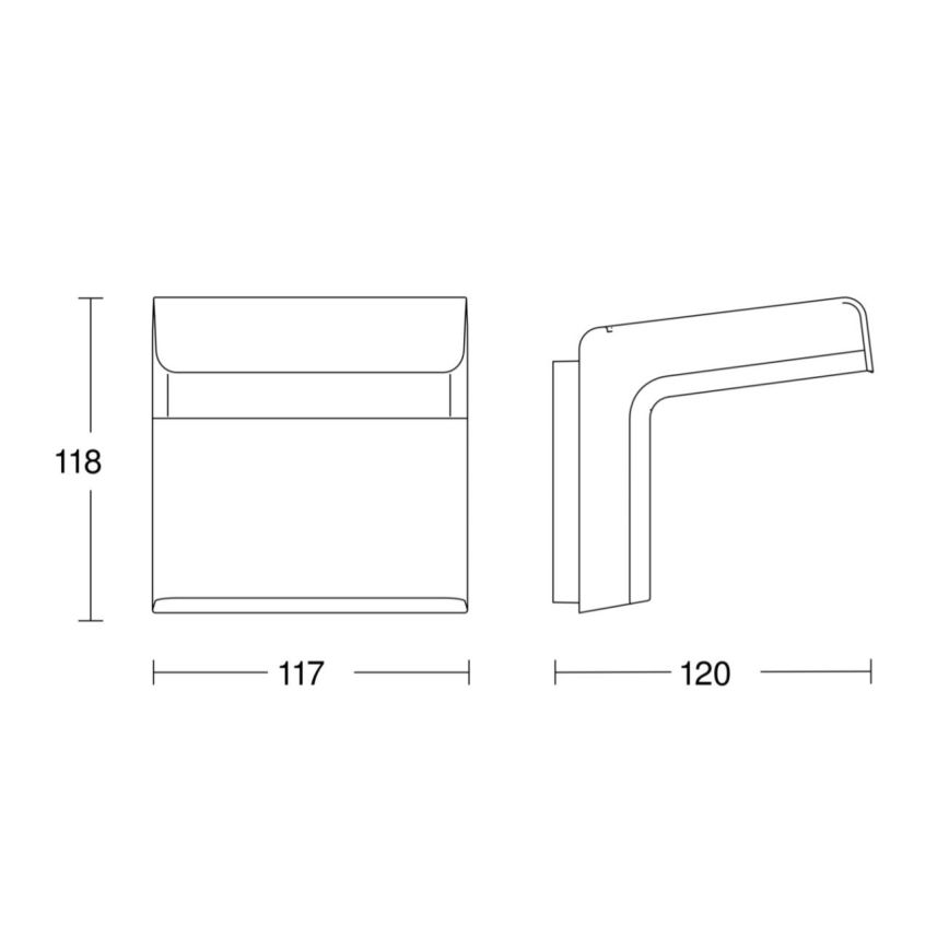 STEINEL 007577 - Kustību sensors iHF 3D IP54 balts