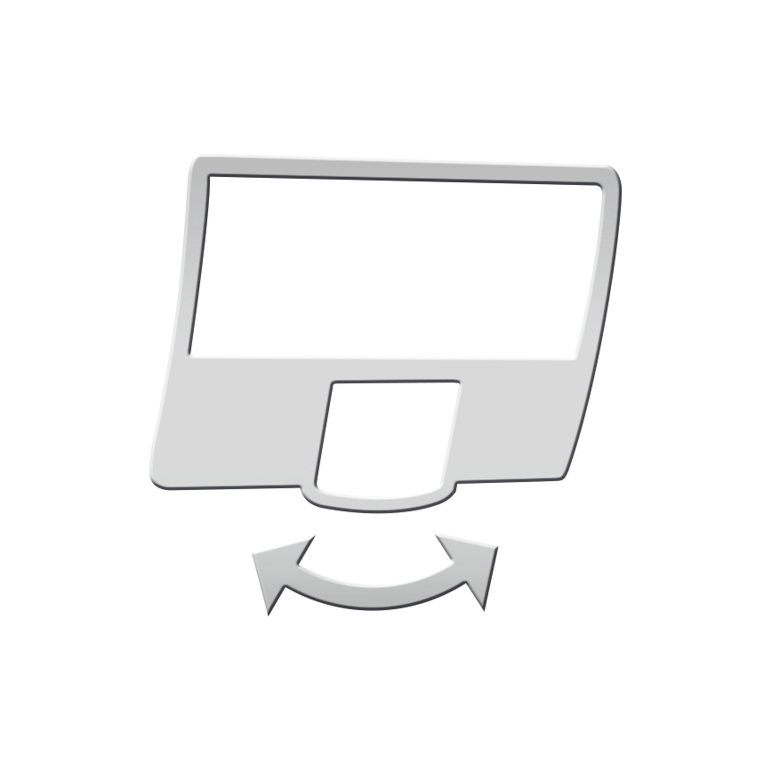 Steinel 012076 - LED āra sienas gaismeklis ar kustību sensoru XLED curved LED/10,5W/230V IP44