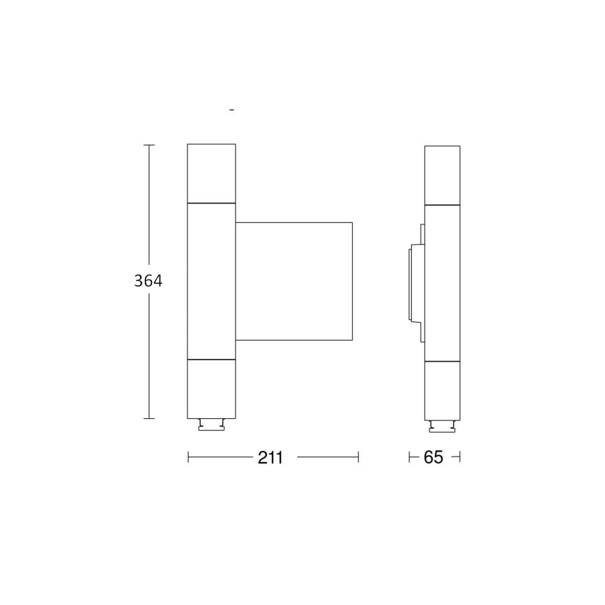 STEINEL 020378 - LED Āra Apgaismojums ar sensoru L630LED LED/8,2W/230V