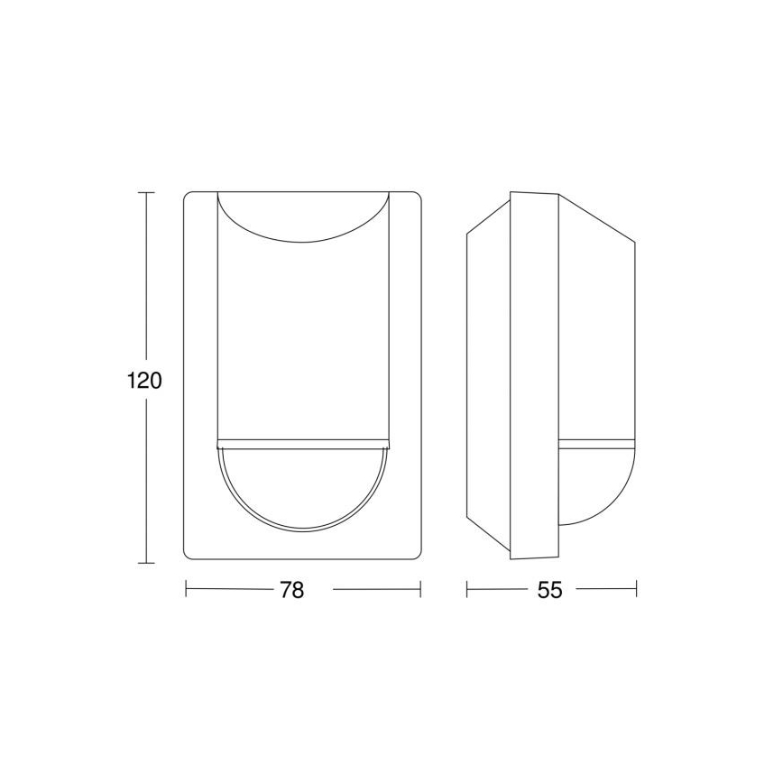 Steinel 034702 - Āra kustību sensors ECO IP54 melns