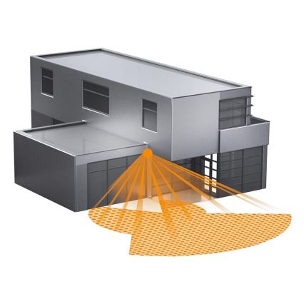 STEINEL 034955 - Āra kustību sensors SenslQ S balta IP54 + tālvadības pults