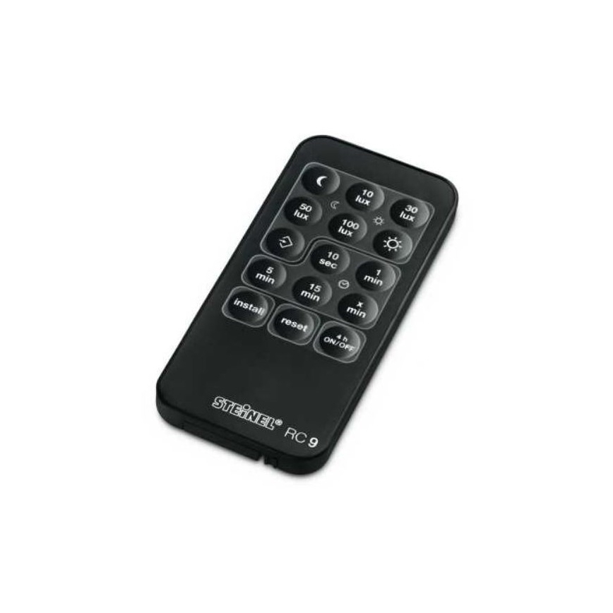 STEINEL 034979 - Āra kustību sensors SenslQ S melna IP54 + tālvadības pults