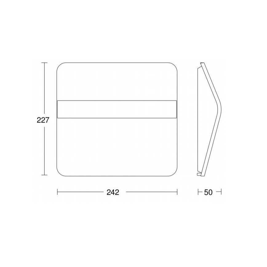 STEINEL 035730 - LED Saules mājas numurs XSolar LH-N LED/0,03W IP44 2500 mAh