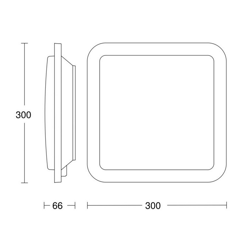 Steinel 052539 - LED Griestu gaismeklis ar sensoru LED/9,5W/230V