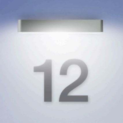 Steinel 052966 - LED Saules sienas lampa XSolar SOL-O LED/0,07W 2000mAh IP44 antracīts
