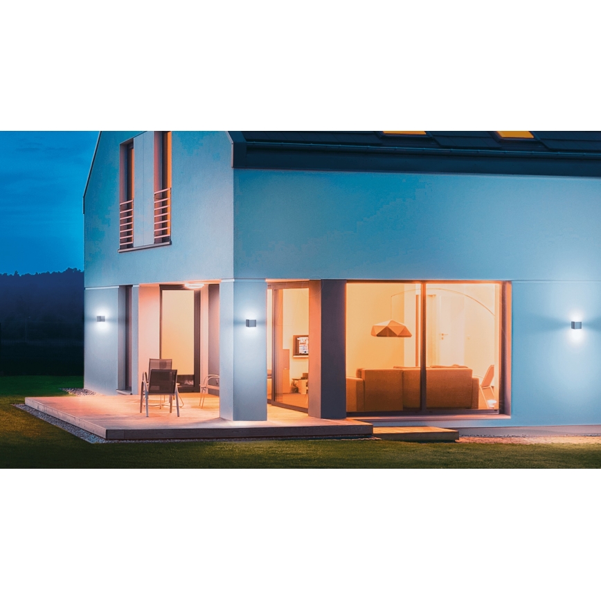 Steinel 055509 - LED Āra gaismeklis ar sensoru L 830 LED/9,5W/230V IP44 SI