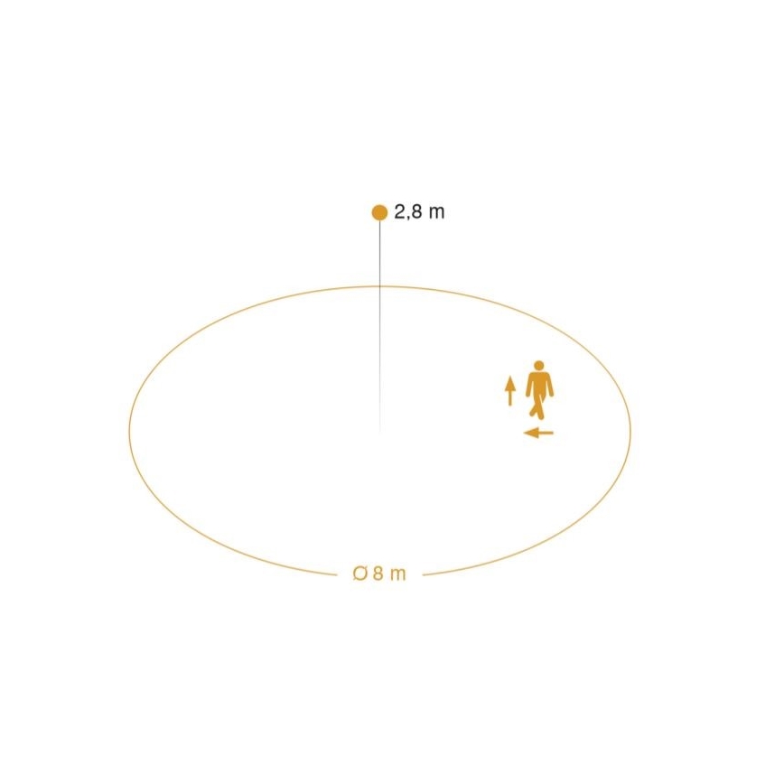 Steinel 056063 - Āra LED gaismeklis ar sensoru RS PRO LED/9,5W/230V IP54