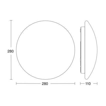 Steinel 056063 - Āra LED gaismeklis ar sensoru RS PRO LED/9,5W/230V IP54