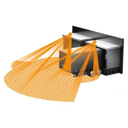 Steinel 056636 - Kustību sensors SensIQ IP54 antracīta + tālvadības pults