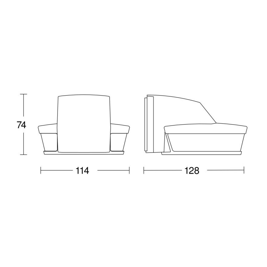 Steinel 056650 - Kustību sensors SensIQ S IP54 antracīta