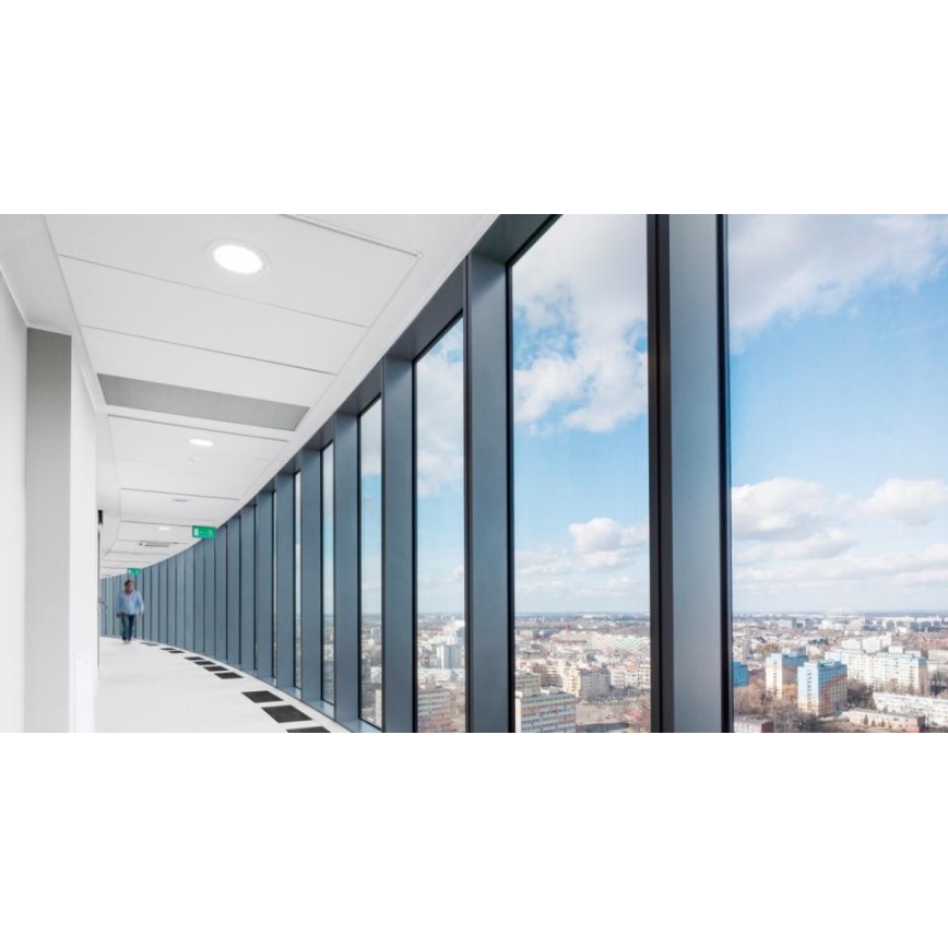 Steinel 057978 - Klātbūtnes noteikšanas detektors Hallway COM1 IP54 balts