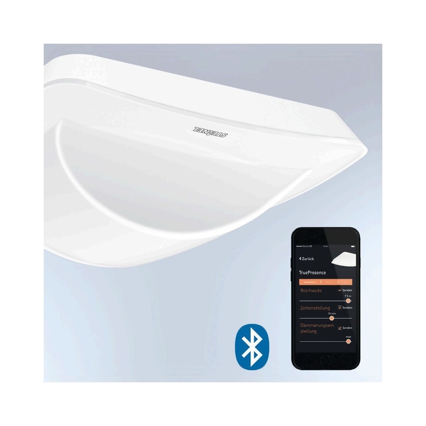 Steinel 057992 - Klātbūtnes noteikšanas detektors Hallway COM2 IP54 balts