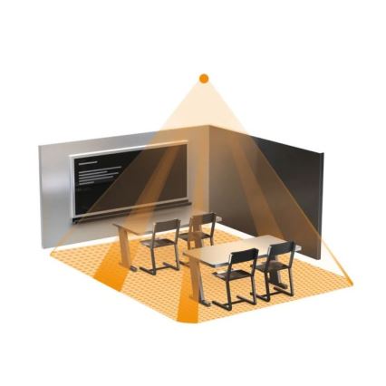 Steinel 058487 - Klātbūtnes detektors IR Quattro 8m V3 KNX balts
