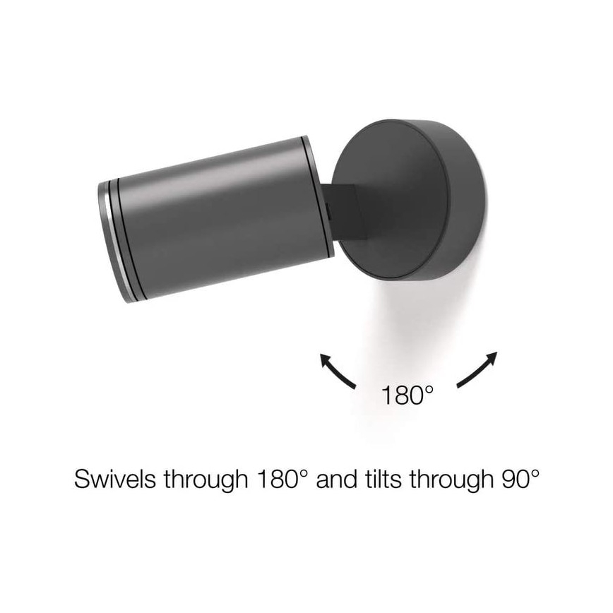 STEINEL 058630 - LED Āra sienas gaismeklis ar sensoru SPOT ONE 1xGU10/7W/230V IP44