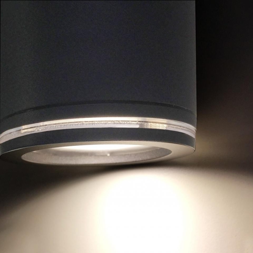 Steinel 058678 - LED Āra lampa ar krēslas sensoru SPOT WAY 1xGU10/7,86W/230V IP44 antracīta