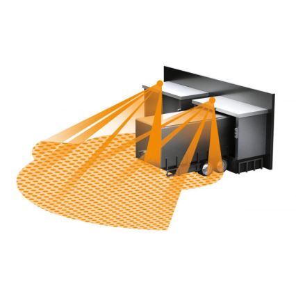 Steinel 059538 - Kustību sensors SensIQ IP54 melna + tālvadības pults