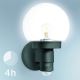 Steinel 059880 - LED Āra gaismeklis ar sensoru L 115 1xE27/60W/230V IP44