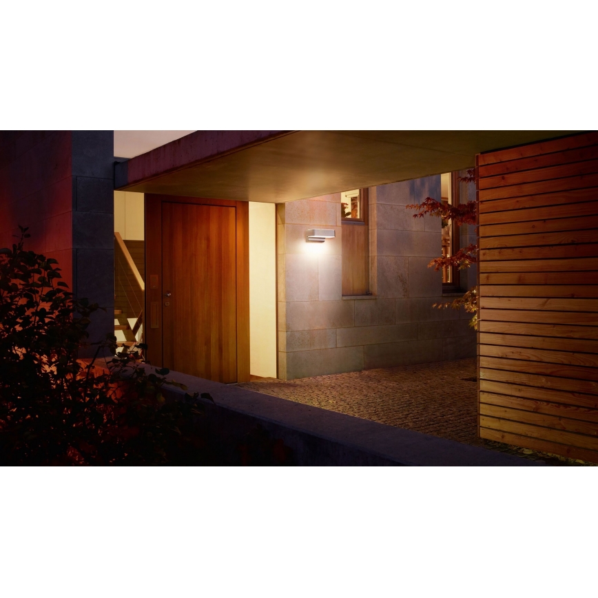 STEINEL 065690 - LED Āra sienas lampa ar sensoru L800 LED/7,5W/230V IP44