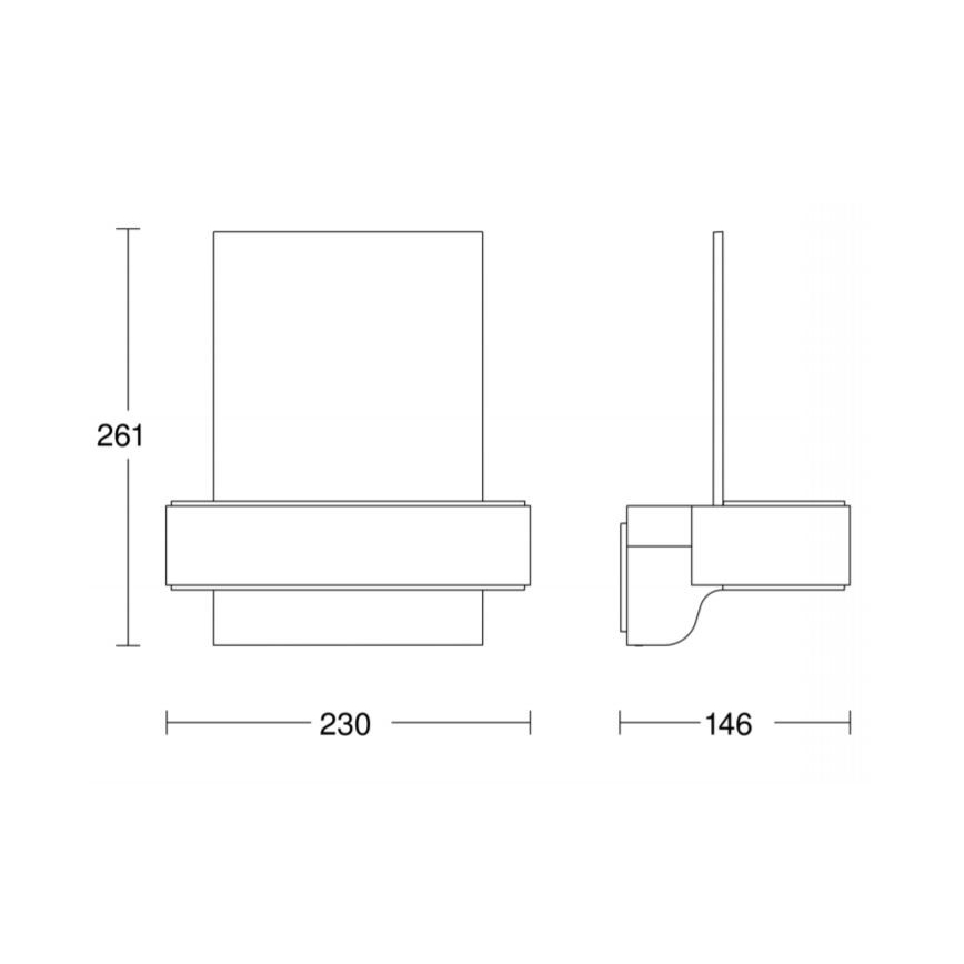 STEINEL 065713 - LED Mājas numurs ar sensoru L820 LED/12,5W/230V IP44