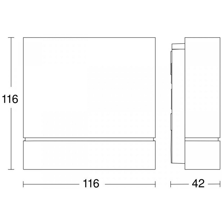 Steinel 066079 - Āra kustību sensors IS 180 DIGI HD COM1 IP54 antracīta