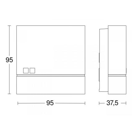 Steinel 066116 - Krēslas sensors NIGHTMATIQ Plus IP54 antracīta