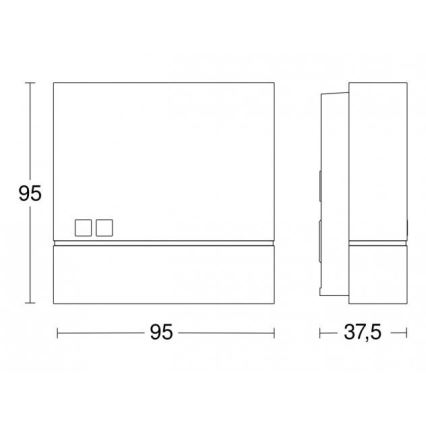 Steinel 066123 - Krēslas sensors NIGHTMATIQ Plus IP54 balta