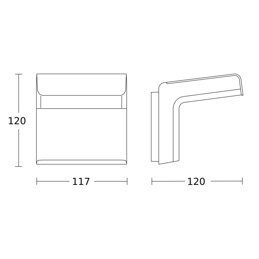 Steinel 066215 - Kustību sensors iHF 3D COM1 IP54 melns