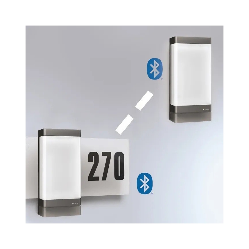 Steinel 067205 - LED Mājas numurs ar sensoru L270SC LED/7,8W/230V IP44