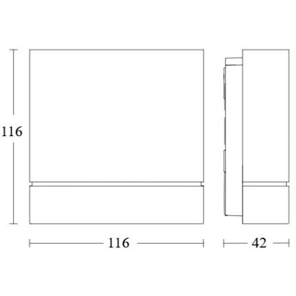 Steinel 067274 - Āra kustību sensors IS 180 DIGI BASIC IP54 antracīta