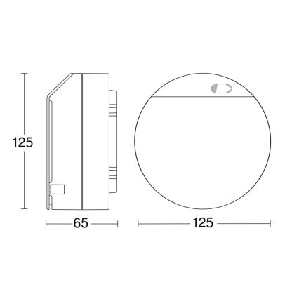 Steinel 067298 - Kustību sensors HPD3 IP balts