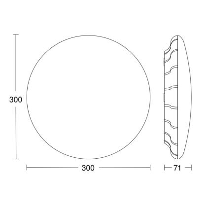 Steinel 067540 - LED Aptumšojama griestu lampa ar sensoru RS PRO S20 SC 15,7W/230V 4000K