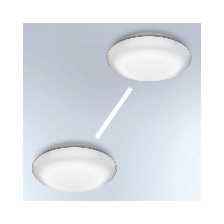 Steinel 068196 - LED Vannas istabas griestu lampa ar sensoru DL Vario Quattro PRO S LED/14W/230V 4000K IP54