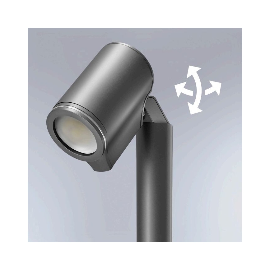 Steinel 068677 - LED Āra lampa SPOT WAY 1xGU10/6,7W/230V IP44, antracīta