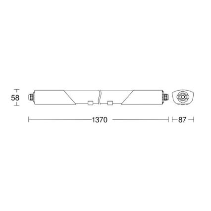 Steinel 079178 - LED Lielas slodzes gaismeklis ar sensoru RS PRO CONNECT 5100 SL LED/30W/230V IP66