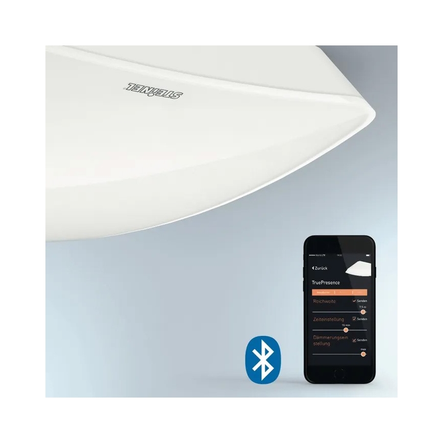 Steinel 079444 - Klātbūtnes detektors TRUE PRESENCE COM1 balts