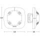 Steinel 079574 - Klātbūtnes noteikšanas detektors DualTech COM1 balts
