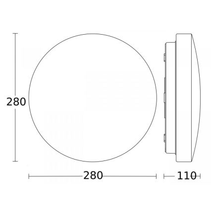 Steinel 079734 - LED Griestu lampa ar sensoru RS 20 S LED/9,4W/230V 3000K IP44