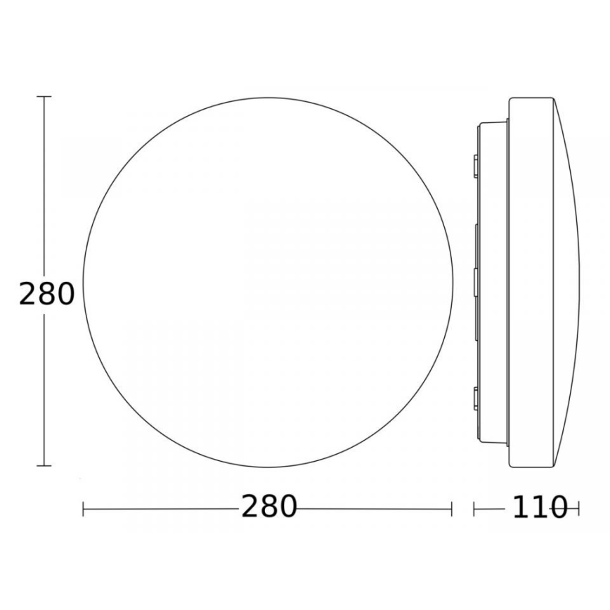 Steinel 079734 - LED Griestu lampa ar sensoru RS 20 S LED/9,4W/230V 3000K IP44