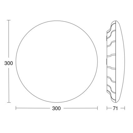 Steinel 079789- LED Āra griestu lampa ar sensoru RS PRO S20 SC LED/15,7W/230V IP65 3000K