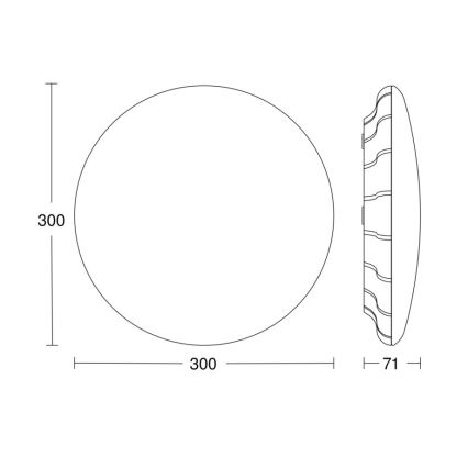 Steinel 081072 - LED Griestu gaismeklis ar sensorur RS PRO S10 SC LED/9,1W/230V 4000K