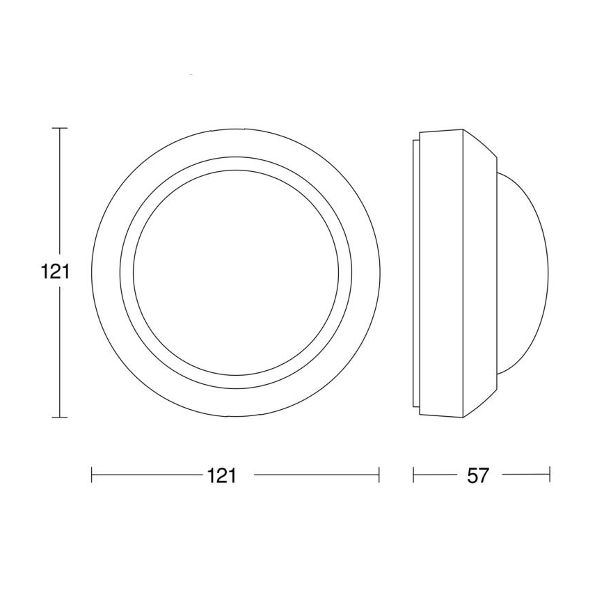 Steinel 081706 - Āra kustību sensors IS 2360-3 ECO 230V IP54 melns